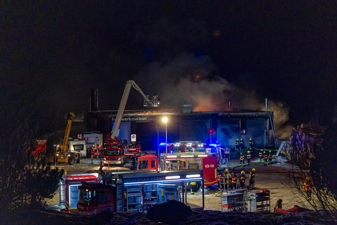Brand Heizwerk Malbun (16.12.2025)