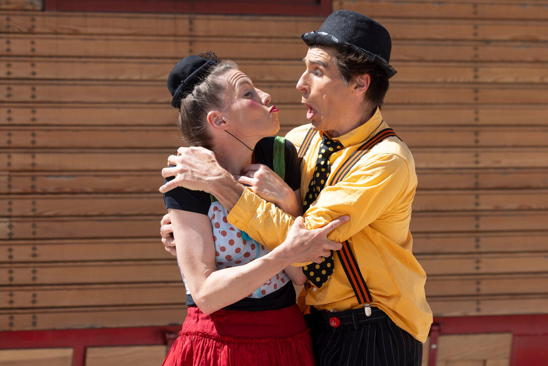 Buskers Strassenkunstfestival in Vaduz