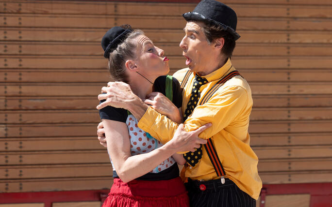 Buskers Strassenkunstfestival in Vaduz