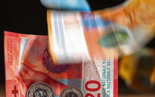 GELDNOTE, MUENZE, MINDESTLOHN, LOHNDUMPING, MINDESTLOHN INITIATIVE, 23 FRANKEN, STUNDENLOHN,