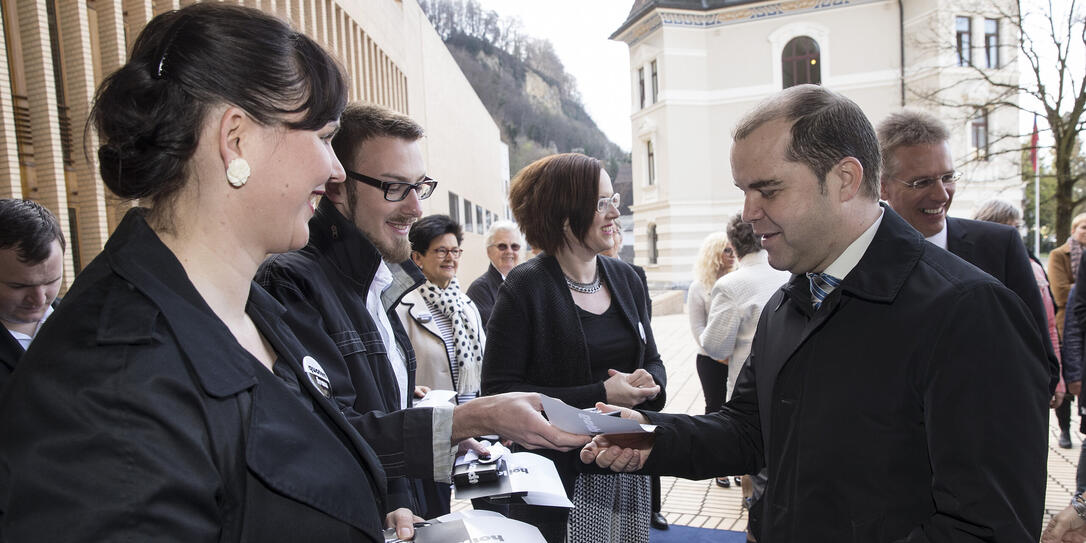 Landtagseröffnung in Vaduz