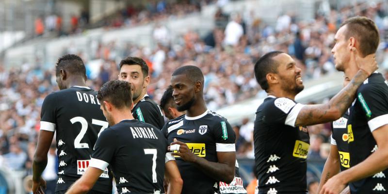 Mischen die Ligue 1 weiter auf: die Spieler von Aufsteiger Angers (Archivbild)