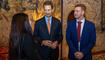 Eintragung in das Goldene Buch auf Schloss Vaduz (26.09.2025)