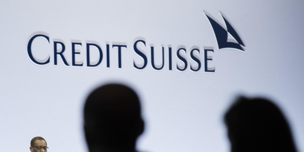 Kein guter Wochenstart für die CS - ihre Aktien verlieren erneut an Boden. Im Bild der CS-Chef Tidjane Thiam. (Archiv) Kein guter Wochenstart für die CS - ihre Aktien verlieren erneut an Boden. Im Bild der CS-Chef Tidjane Thiam. (Archiv)