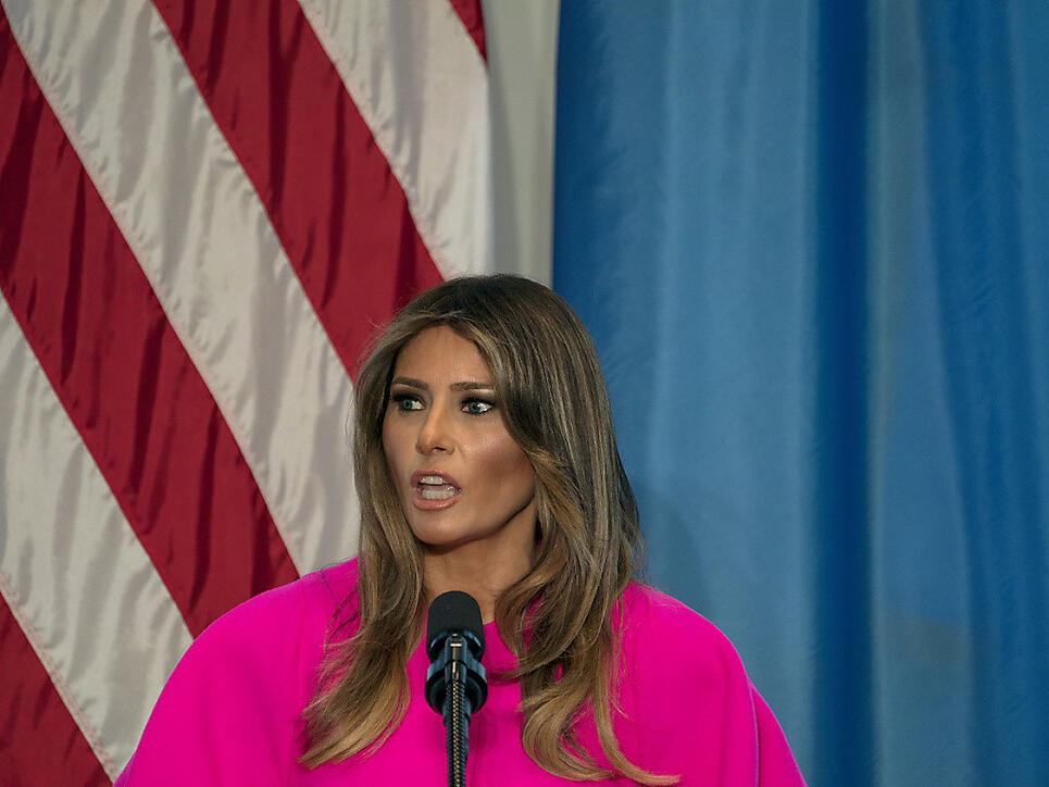 Die aktuelle First-Lady der USA, Melania Trump, findet die Trennung von Flüchtlingsfamilien bei der illegalen Einreise in die USA nicht in Ordnung. (Archivbild)