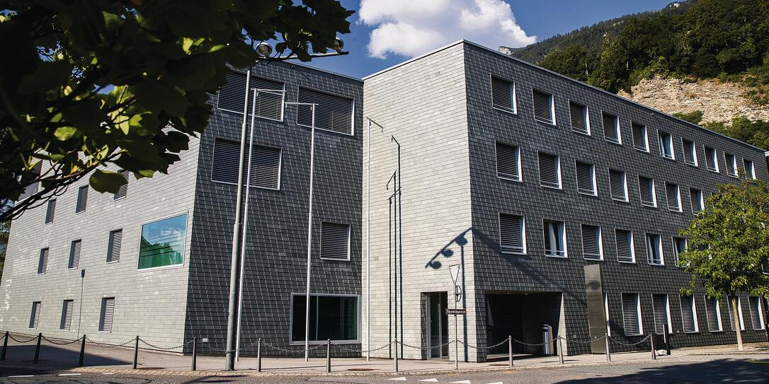 Gerichtsgebäude in Vaduz Gerichtsgebäude in Vaduz