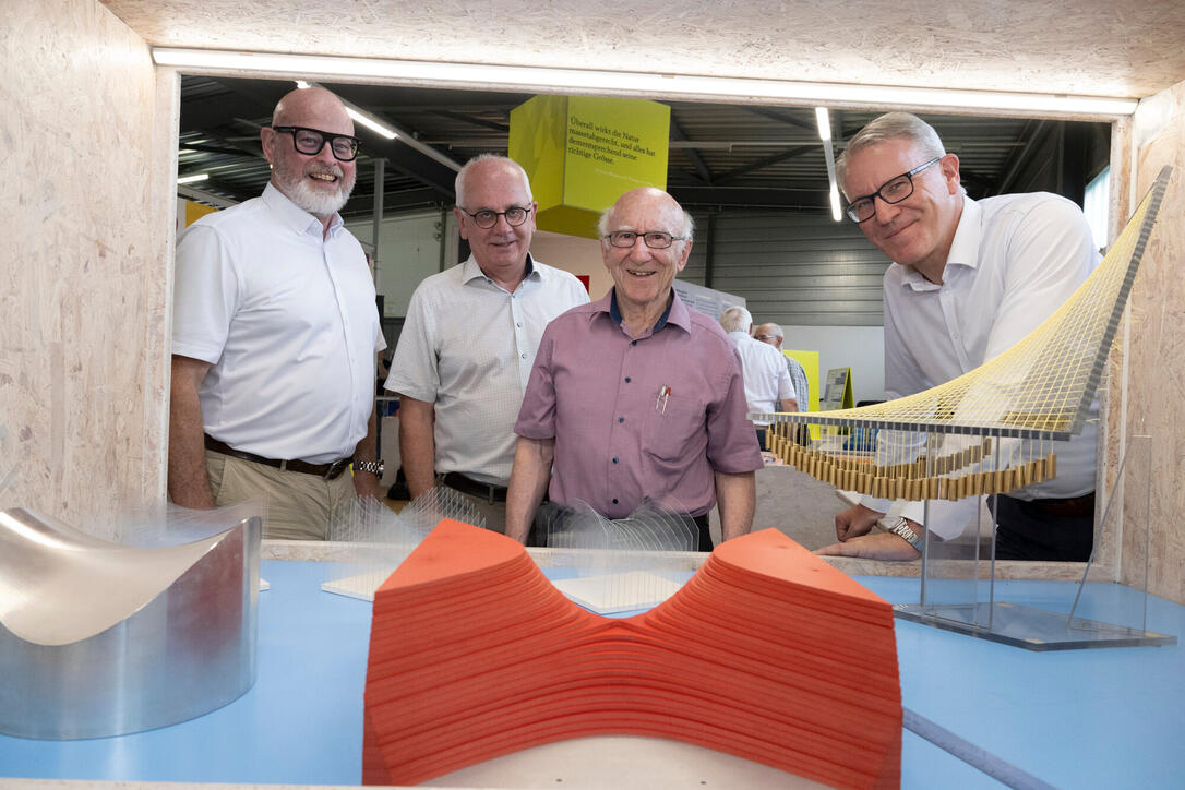 Er&ouml;ffnung Ausstellung &bdquo;Matheliebe&ldquo;, in Schaan