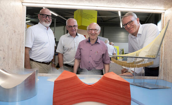 Er&ouml;ffnung Ausstellung &bdquo;Matheliebe&ldquo;, in Schaan