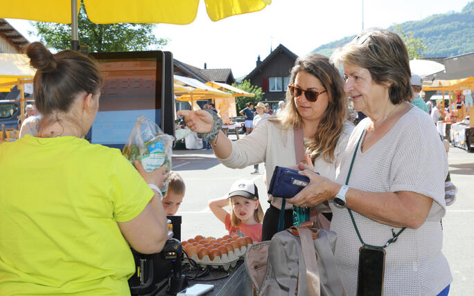 Werdenberger Buuramark in Grabs
