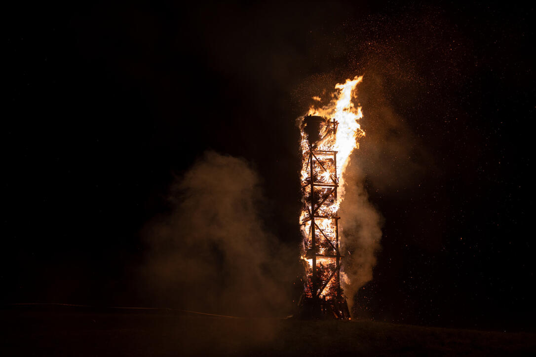 Letztes Jahr mussten die Funken aufgrund des F&ouml;hns verschoben werden.