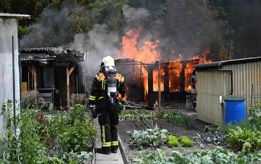 Bad Ragaz: Brand bei Schreberg&auml;rten