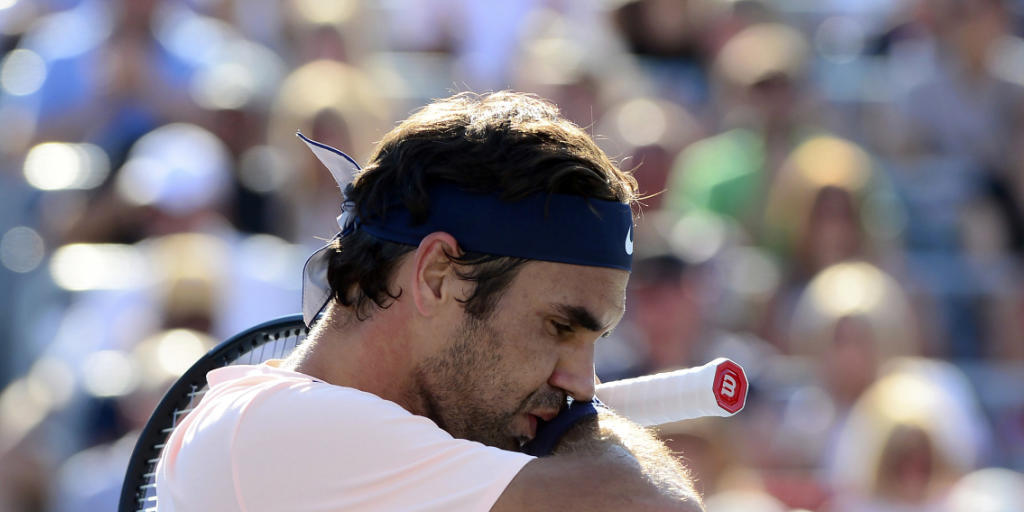 Nachdenklicher Federer: Im Final des Turniers in Montreal war er gegen Alexander Zverev chancenlos