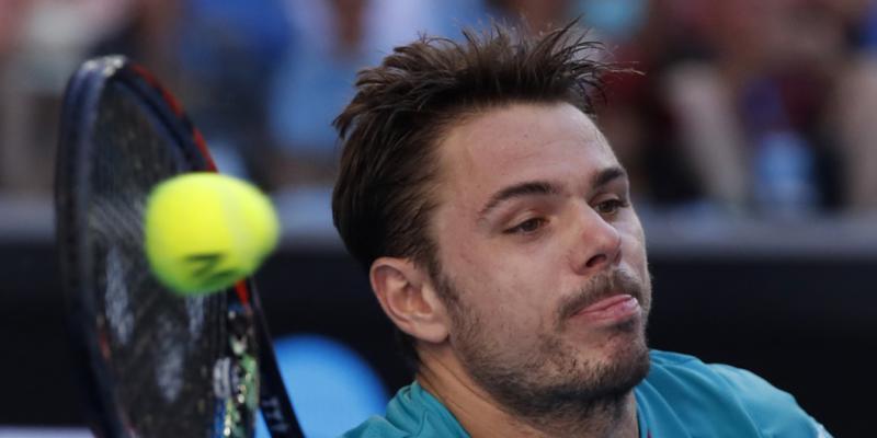 Konzentriert in den Viertelfinal: Stan Wawrinka am Australian Open