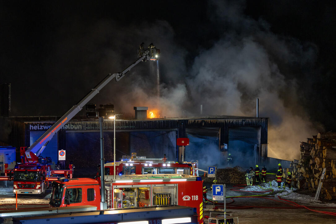 Brand Heizwerk Malbun (16.12.2025)