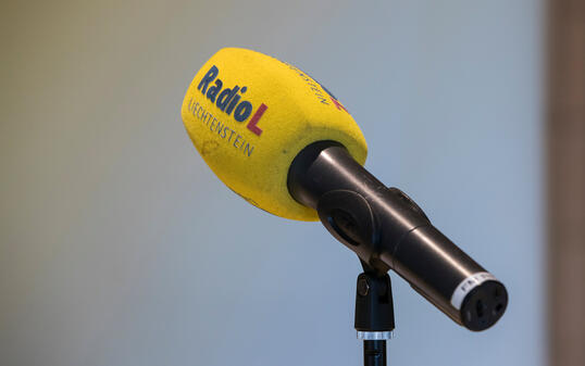 Radio L Mikrofon in Vaduz
