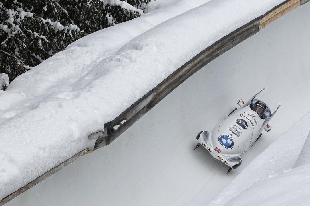 Junioren-WM 2er Bob in St. Moritz