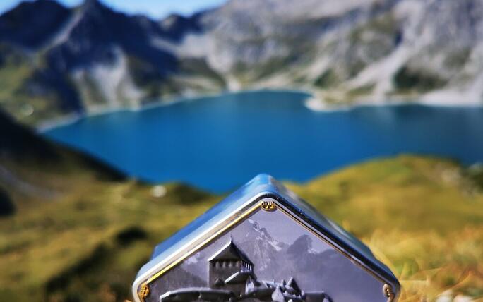 Lünersee in Brand, Österreich