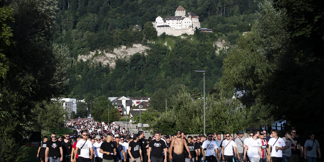 FUSSBALL EUROPA LEAGUE FC VADUZ EINTRACHT FRANKFURT