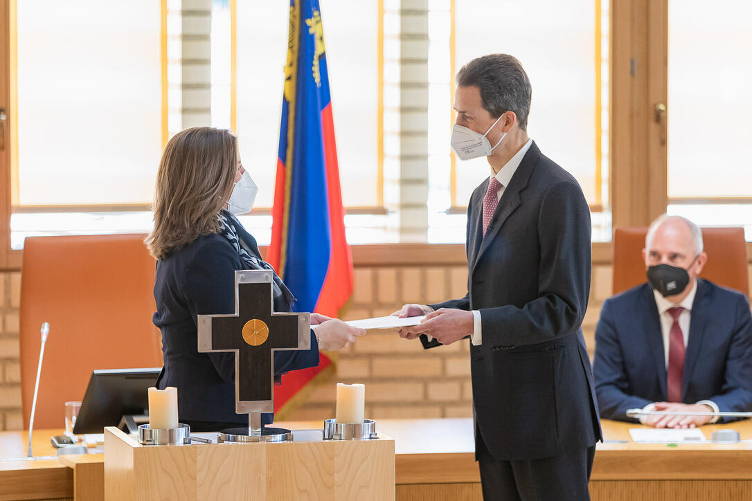 Landtagseröffnung 2021 in Vaduz