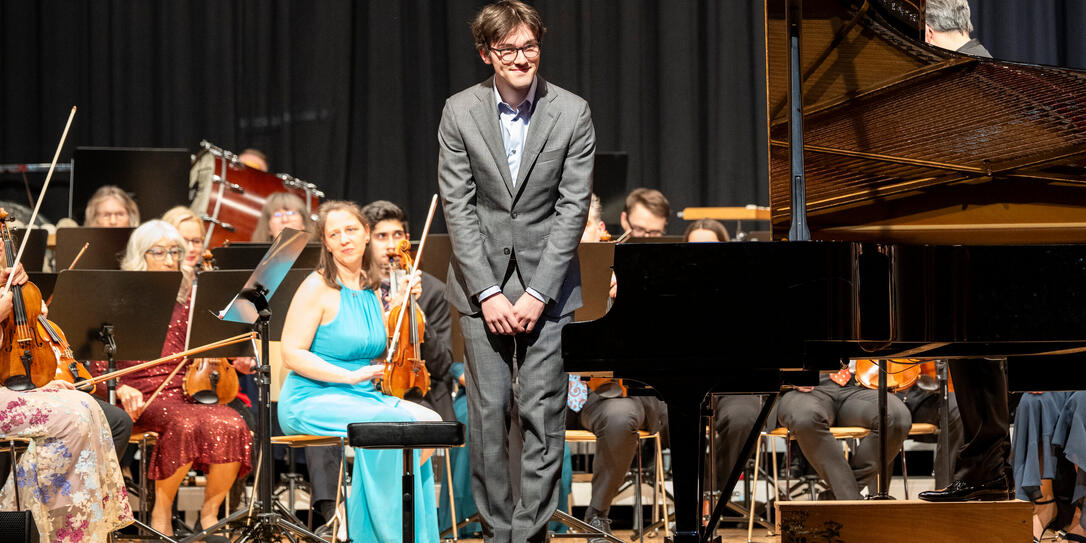 Das Silvesterkonzert des OLW im Gemeindesaal in Triesen.