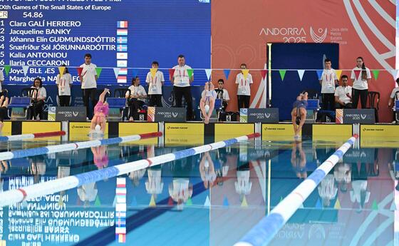 1. Wettkampftag -  Kleinstaatenspiele in Andorra 2025