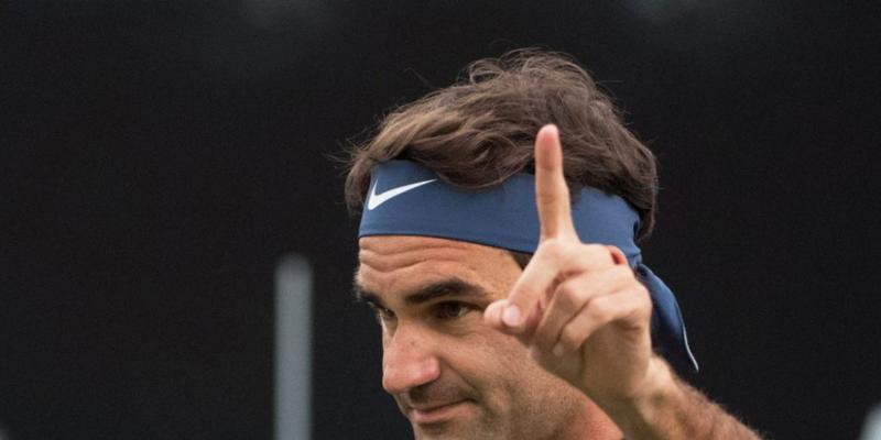 Achtung, ich bin wieder da! Roger Federer gewinnt zum Auftakt der Rasensaison seine Zweitrunden-Partie in Stuttgart
