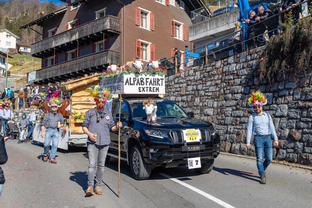Fasnachtsumzug in Triesenberg (04.03.2025)