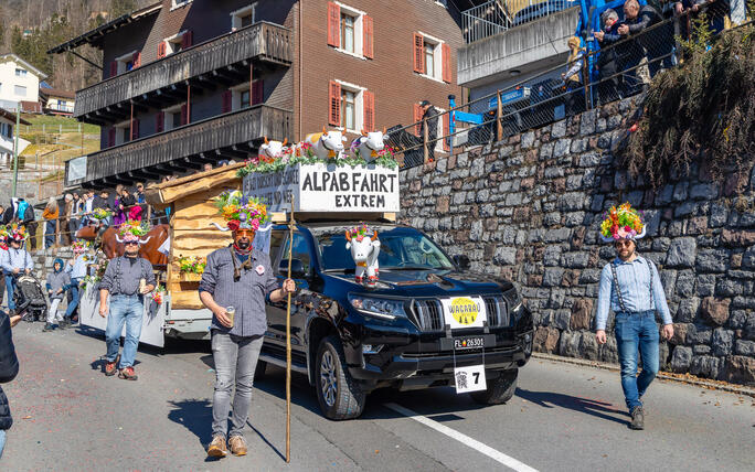Fasnachtsumzug in Triesenberg (04.03.2025)