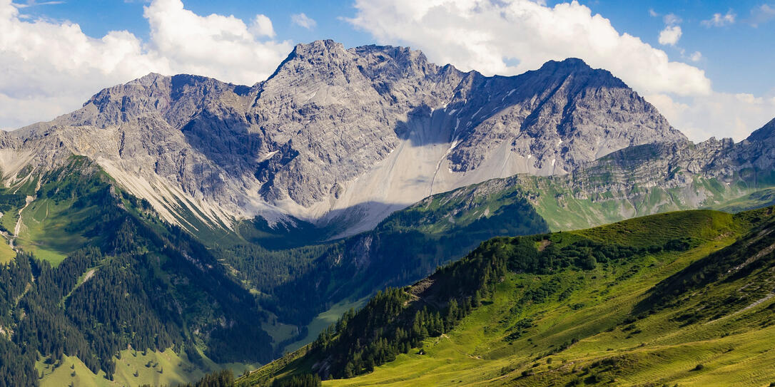 Aussicht auf Mannheimer Hütte