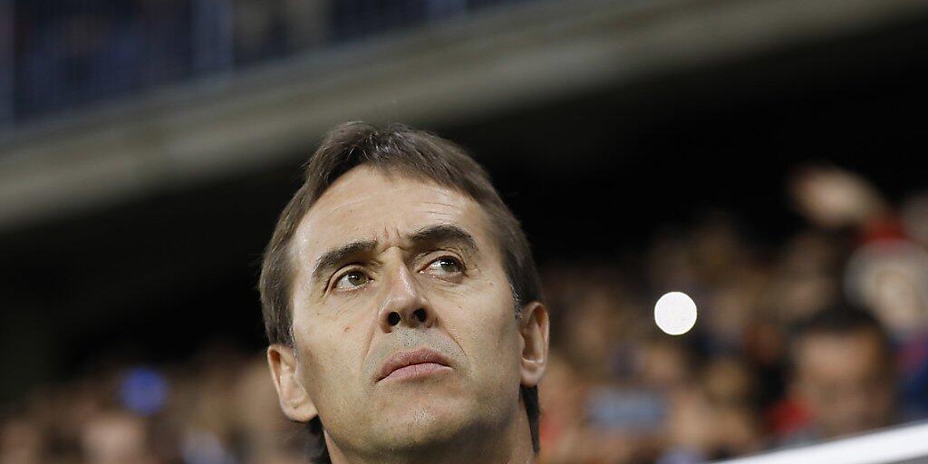 Julen Lopetegui wird nach der WM Trainer von Real Madrid