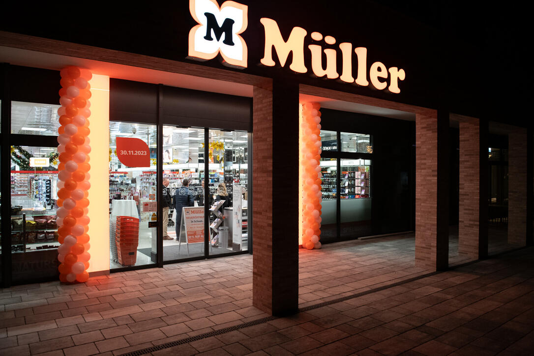 Eröffnung Müller-Filiale in Schaan