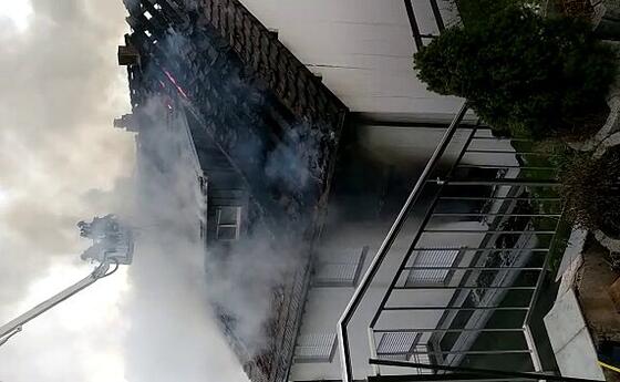 Brand in Schaanwald
