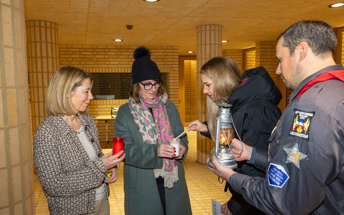 Friedenslicht 2025 in Liechtenstein (17.12.2025)