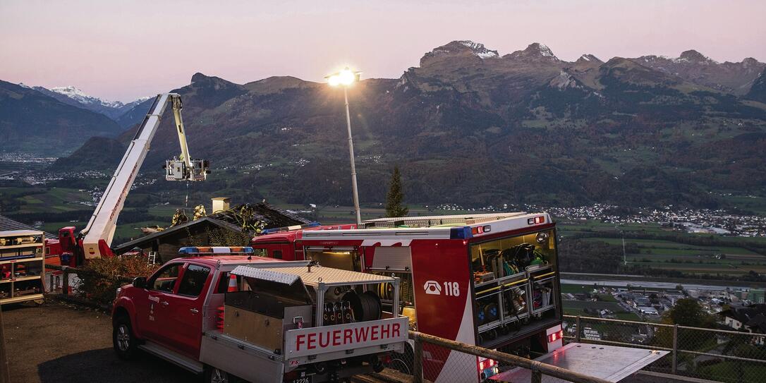 Brand in Triesenberg