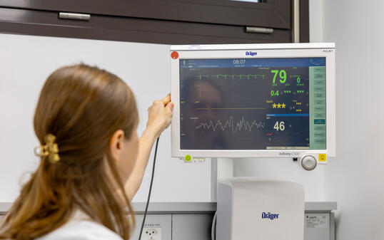 Der Notfall des Landesspitals verzeichnete im Jahr 2024 rund 10'000 Fälle.