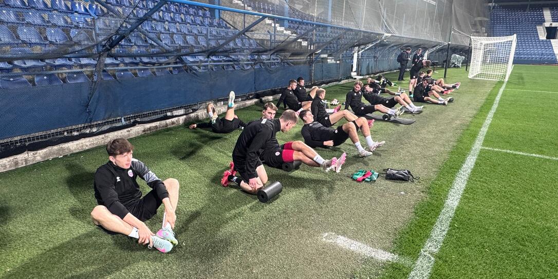 Nach der langen Reise war das gestrige Abschlusstraining wichtig um sich wieder etwas zu bewegen.