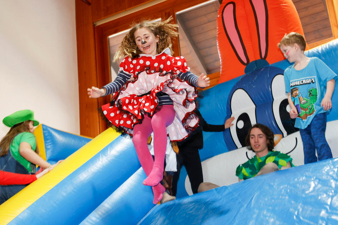 Kinderfasnacht in Schellenberg.
