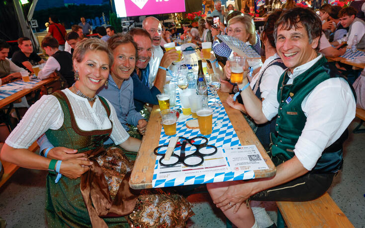 Auftakt zum 77. Verbandsmusikfest mit dem Bayerischen Abend in Vaduz
