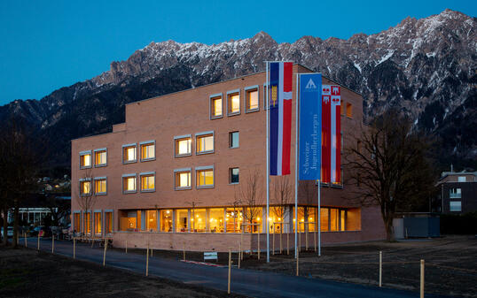 Liechtenstein Schaan Vaduz Neueroeffnung Jugendherberge