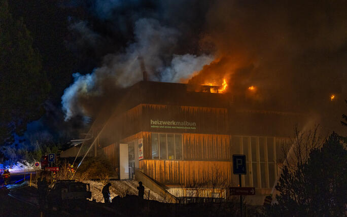 Brand Heizwerk Malbun (16.12.2025)