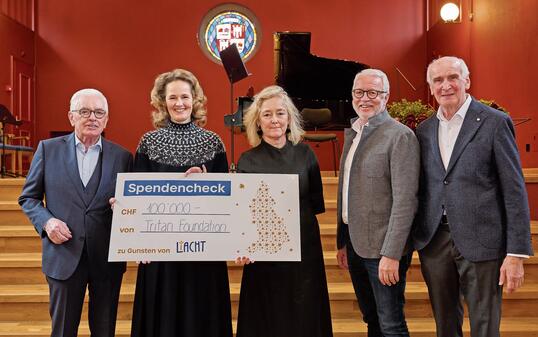 Spendentag der Stiftung Liacht