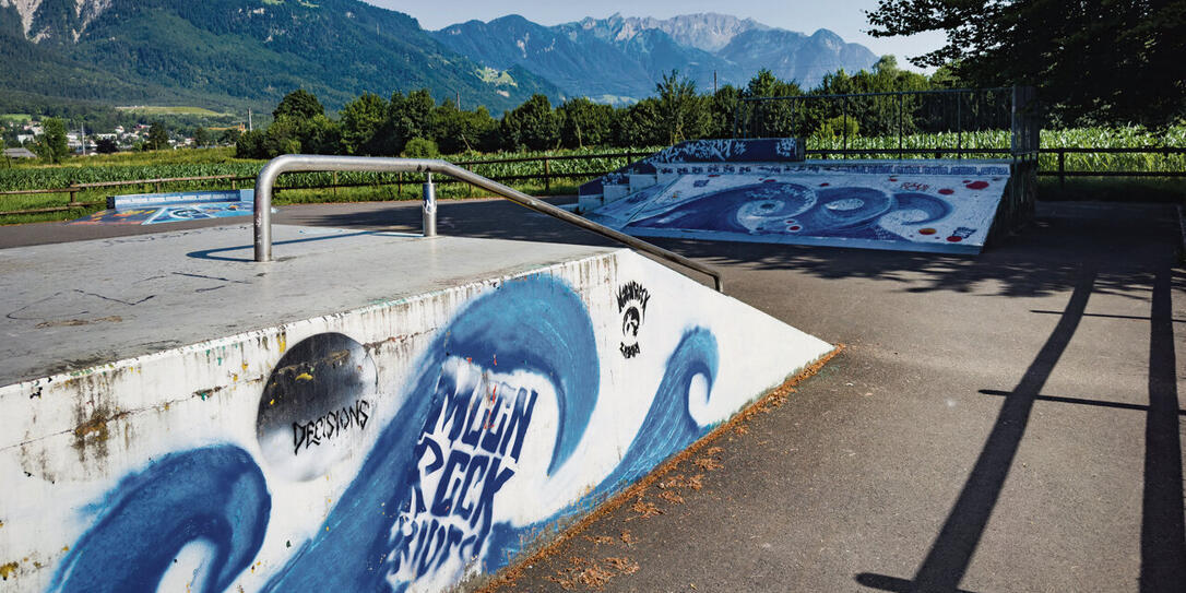 Bald soll die bestehende Skating-Anlage im neuen Glanz erstrahlen.
