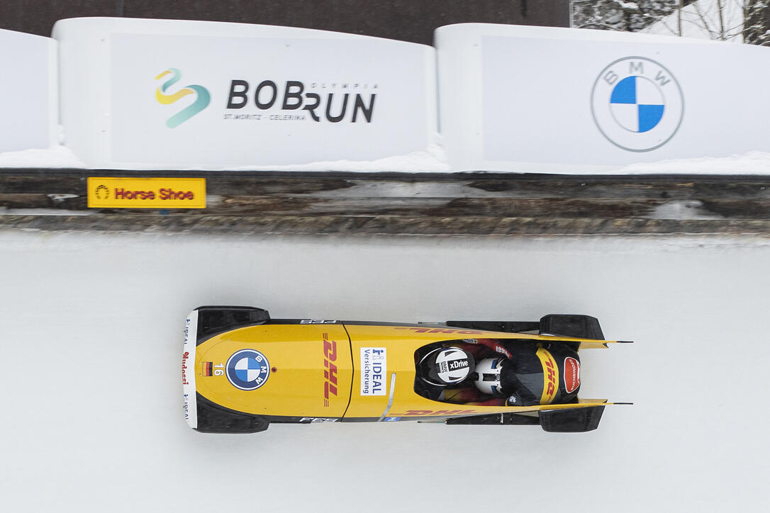 Junioren-WM 2er Bob in St. Moritz