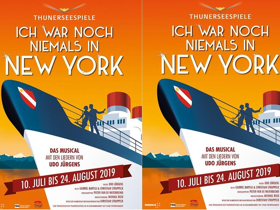 Die Thunerseespiele bringen nächstes Jahr das Udo-Jürgens-Musical "Ich war noch niemals in New York". Es ist die erste Openair-Aufführung des erfolgreichen Stücks.