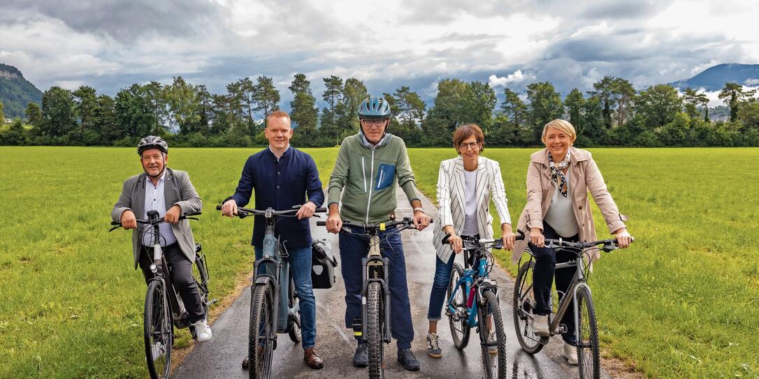 Eröffnung EuroVelo 15 in Mauren