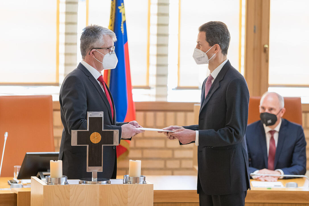 Landtagseröffnung 2021 in Vaduz
