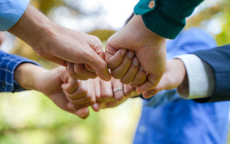 World environment day Global community teamwork