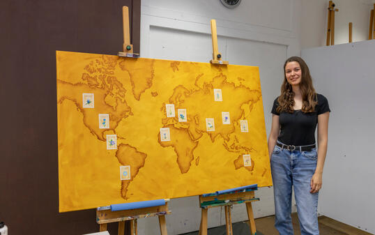 Abschlusspr&auml;sentation der Kunstschule Liechtenstein (27.06.2024)