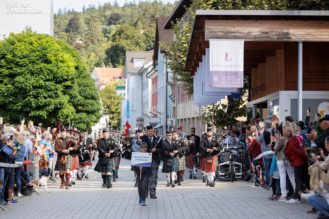 Princely Tattoo Parade in Vaduz