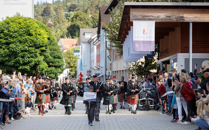 Princely Tattoo Parade in Vaduz